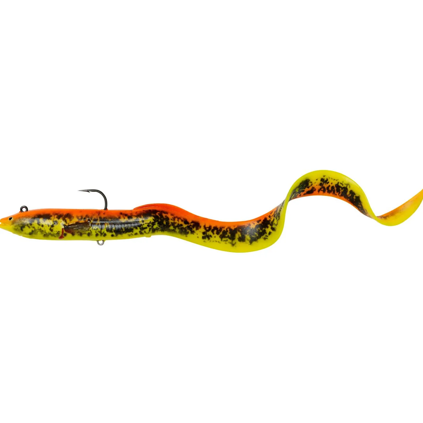 Savage Gear Gummiköder ·Gummiaale<Sandaal Softbait 4D Real Eel (Golden Ambulance)