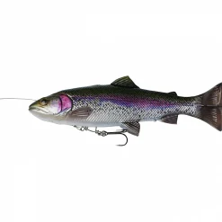Savage Gear Wobbler<Swimbait 4D Pulse Tail Trout (Rainbow)