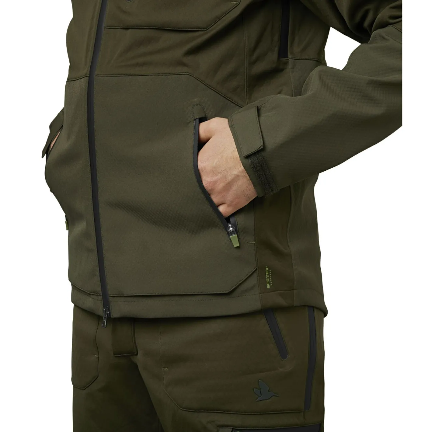 Seeland Outdoor- & Angel-Jacken<Hawker Shell II Jacket Herren (Pine Green)