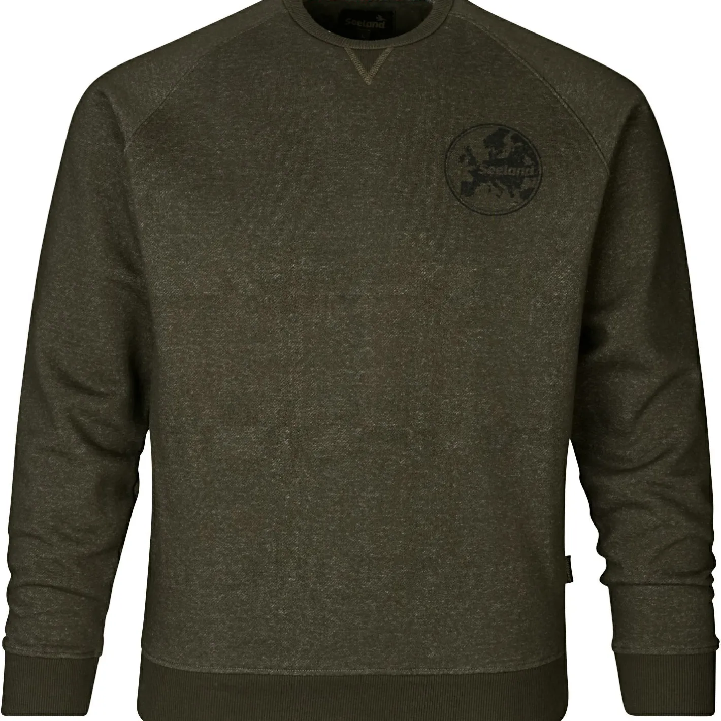 Seeland Outdoor- & Angelhemden<Key Point Sweatshirt Herren (Pine Green Melange)