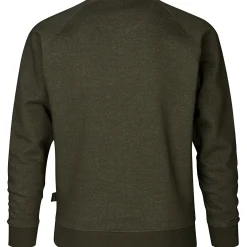 Seeland Outdoor- & Angelhemden<Key Point Sweatshirt Herren (Pine Green Melange)