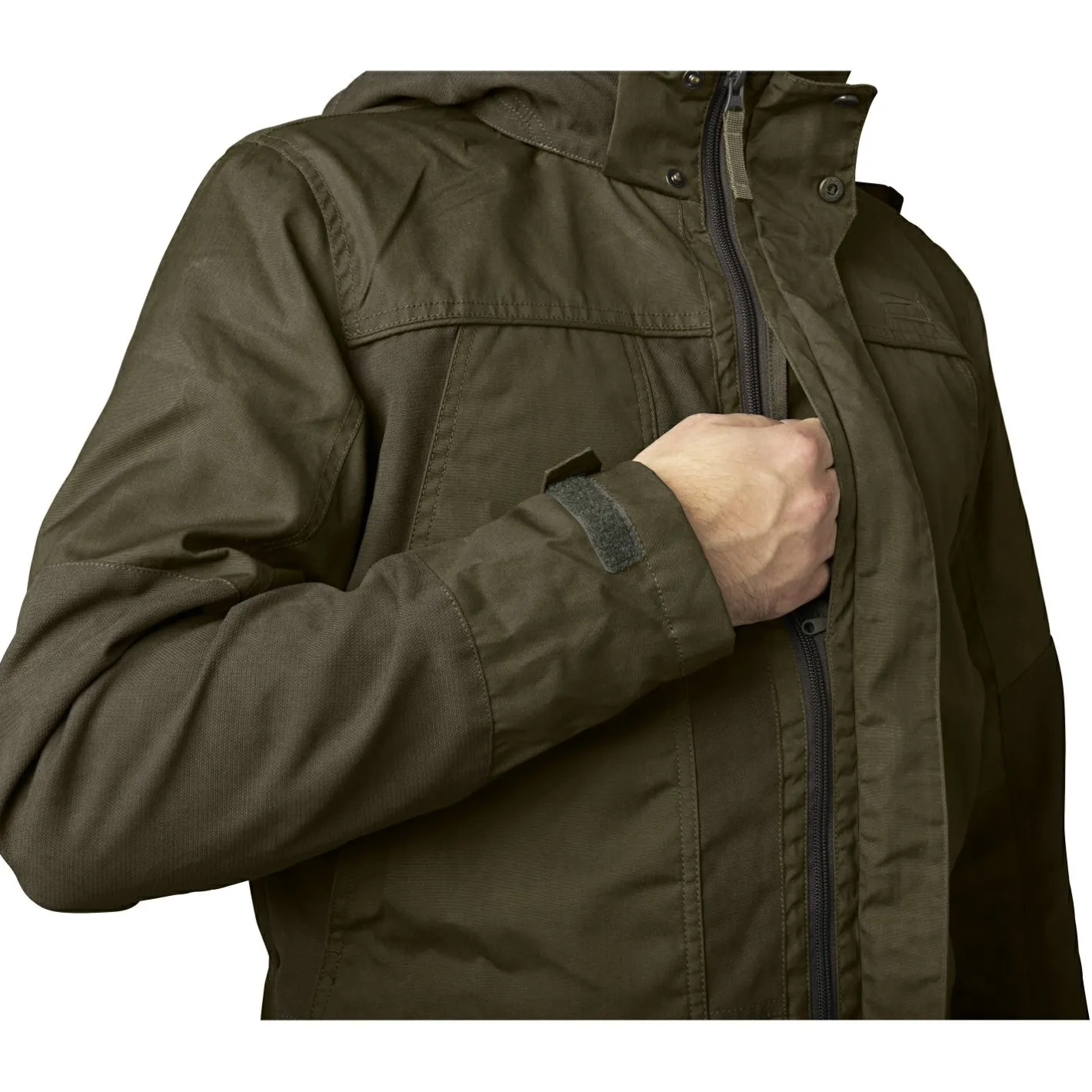 Seeland Outdoor- & Angel-Jacken<Key-Point Elements Jacket Herren (Pine Green/Dark Brown)