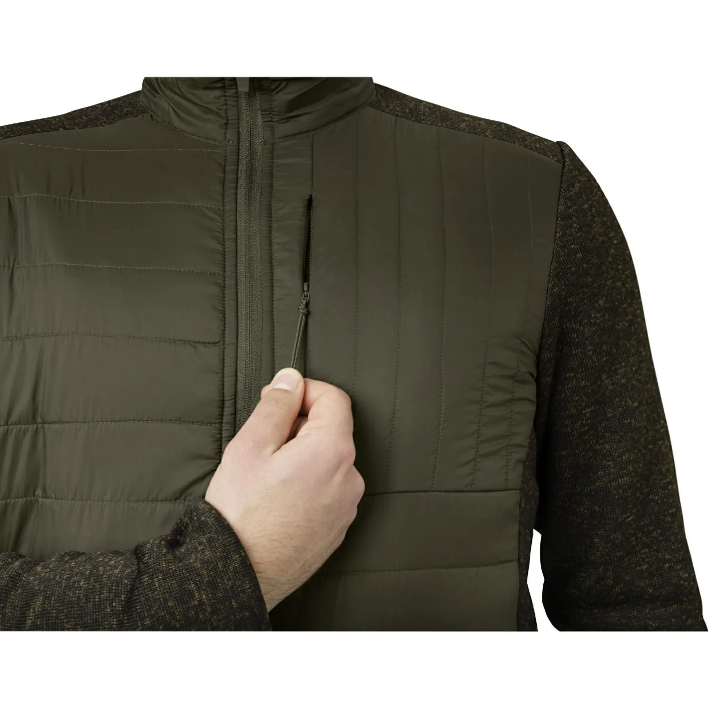 Seeland Outdoor- & Angel-Jacken<Theo Hybrid Jacket Herren (Pine Green)
