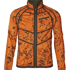 Seeland Outdoor- & Angel-Jacken<Vantage Reversible Fleece Jacket Herren (Pine Green/InVis Orange Blaze)
