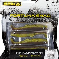 Seika Pro Gummiköder ·Gummifische & Shads<Fortuna Shad (Green Chartreuse)
