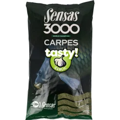 Hot Sensas Grundfutter Carp Tasty (garlic)