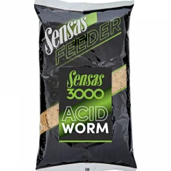 Sensas Friedfischfutter|Friedfischangeln-Zubehör<Lockfutter Feeder 3000 (Acid Worm)