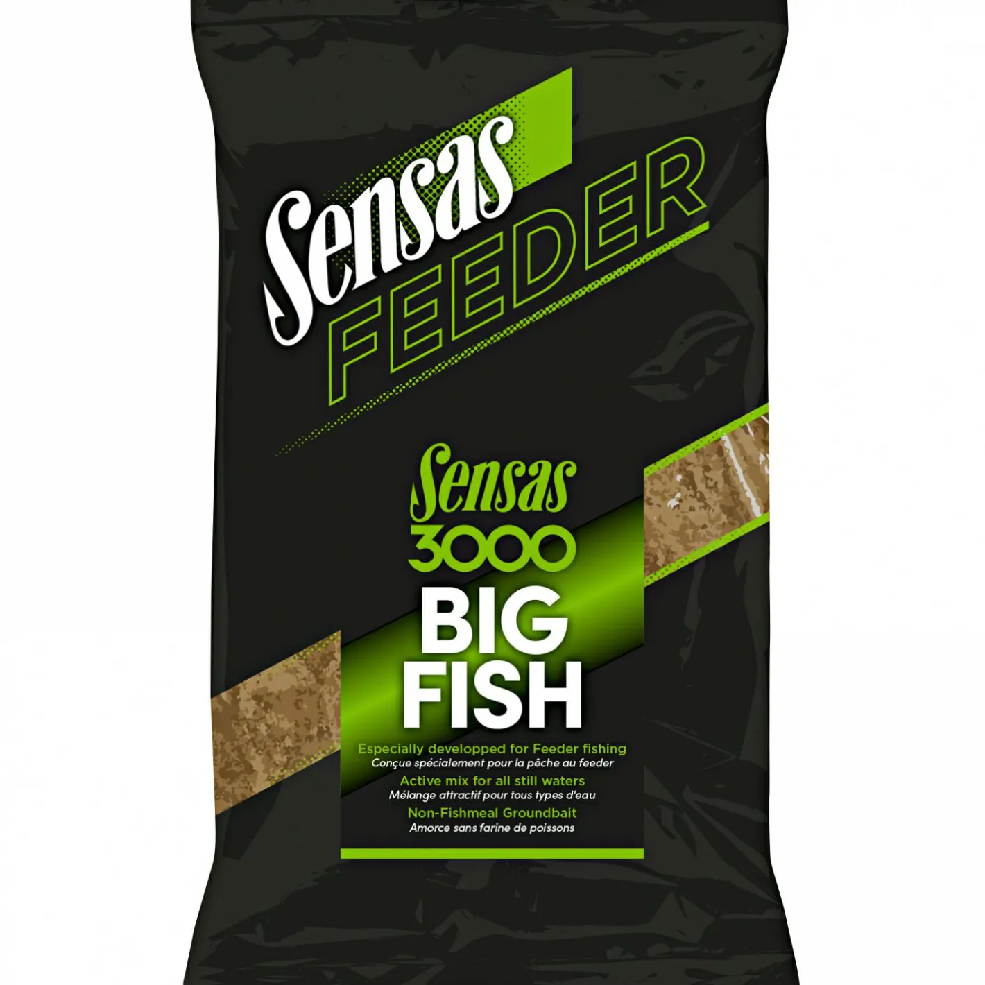 Sensas Friedfischfutter|Friedfischangeln-Zubehör<Lockfutter Feeder 3000 (Big Fish)