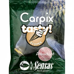 Sensas Angellockstoffe & Boilie-Flavours<Lockpulver Carpix Tasty (Scopex)