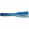Clearance ShadXperts Fransenköder Magnum Tube 5" (Klar Silber/Blau-Glitter)