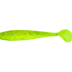 ShadXperts Gummiköder ·Gummifische & Shads|Raubfischangeln Kunstköder<Shad King 4" (Fluogrün/Glitter)