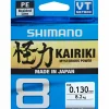 Shimano Geflochtene Schnüre<Angelschnnur Kariki 8 (steel gray)