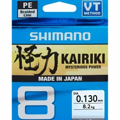 Shimano Geflochtene Schnüre<Angelschnnur Kariki 8 (multicolour)
