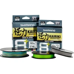 Shimano Geflochtene Schnüre<Kairiki 8+ Mysterious Power (300 m, multicolour)