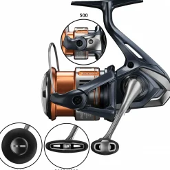 Discount Shimano Spinnrolle Nasci FD 500