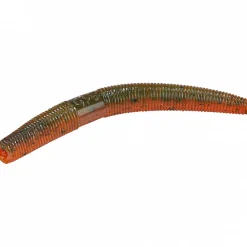 Shirasu Gummiköder ·Sonstige Weichplastikköder|Gummiköder ·Creature Baits<Ned Rig Sausage (Green Pumpkin Amber Red)