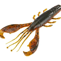 Shirasu Raubfischangeln Kunstköder|Gummiköder ·Gummikrebse & Gummifrösche<Perch Lobster (Green Pumpkin Amber Red)