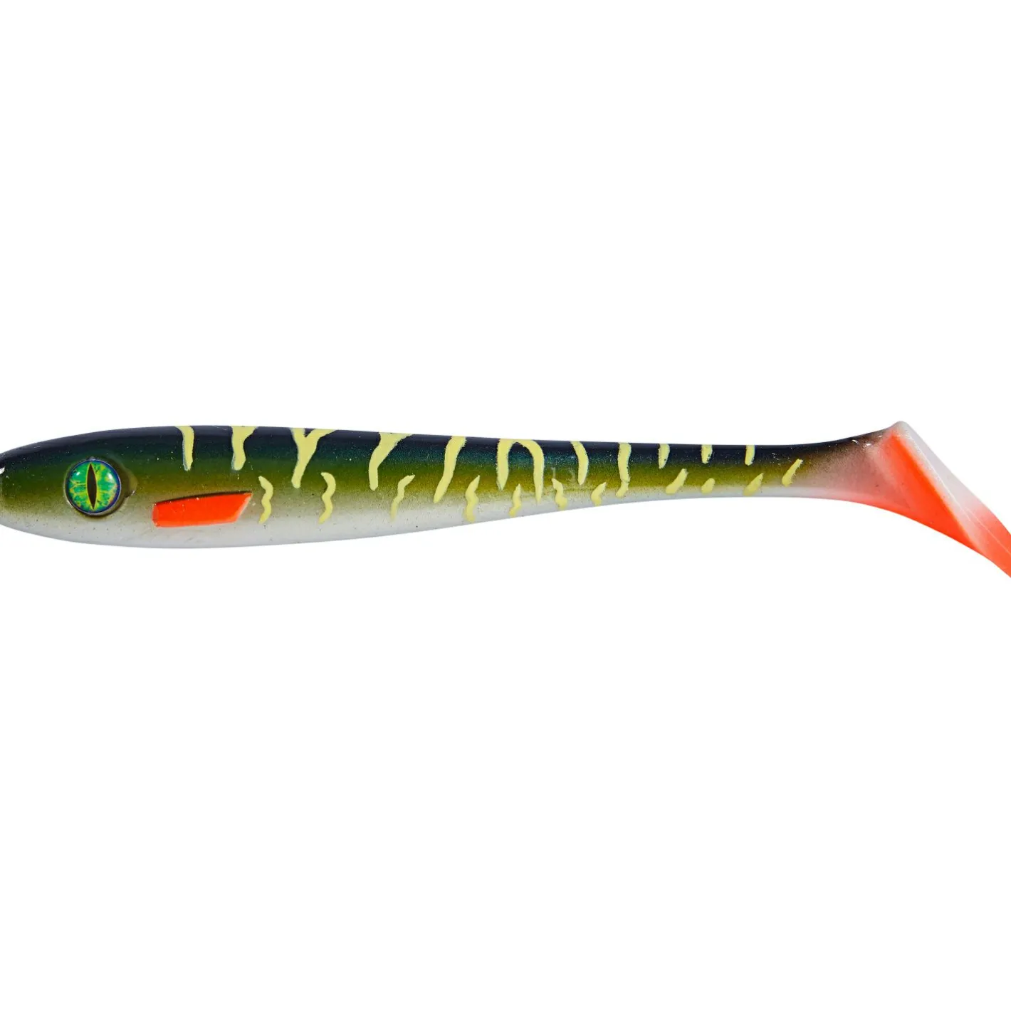 Online Shirasu Softlure Pike Collector Shad (UV Perch)