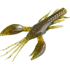 New Shirasu Softlure Scary Crab (Watermelon/Red Flake)