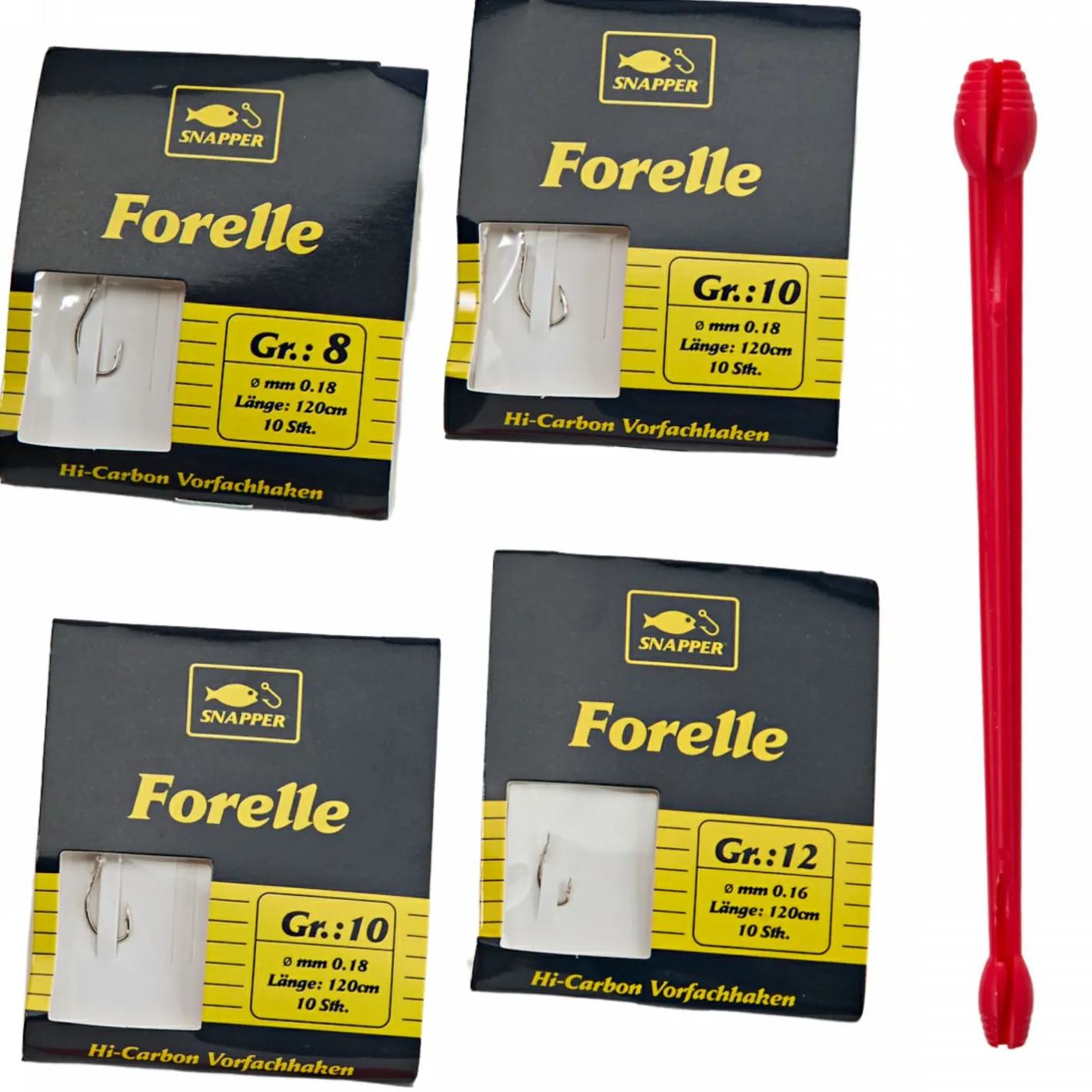 Hot Snapper Haken Set Forelle