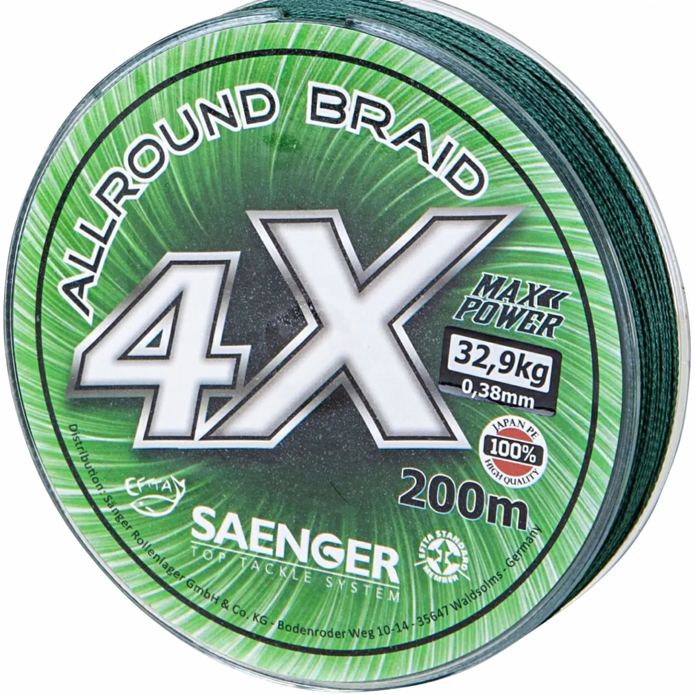 Su00e4nger Geflochtene Schnüre<Sänger Allround Braid 4X
