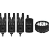 Sonik Bissanzeiger|Elektronische Bissanzeiger<Bissanzeiger SkS2 Set 3+1 + Bivvy Lamp