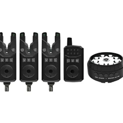 Sonik Bissanzeiger|Elektronische Bissanzeiger<Bissanzeiger SkS2 Set 3+1 + Bivvy Lamp