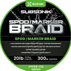 Sonik Friedfischschnüre|Friedfischschnüre<Sub Spod/Marker Braid
