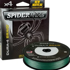 Spiderwire Geflochtene Schnüre<Angelschnur Dura 4 (Green, 300 m)