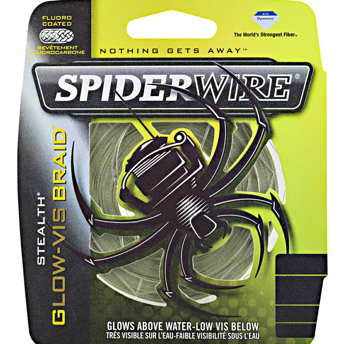 Spiderwire Geflochtene Schnüre<Angelschnur Stealth Glow-Vis Braid (Glow-Vis)