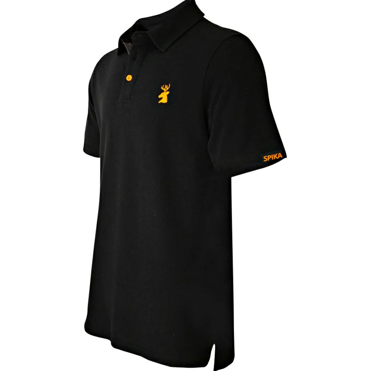 Spika Angel-Poloshirts & Langarmshirts<GO Casual Polo Shirt Herren (Black)