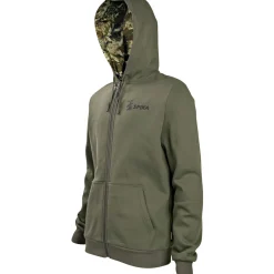 Spika Outdoor- & Angel-Jacken<GO Core Zip-Through Hoodie Herren (Olive)
