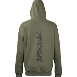 Spika Outdoor- & Angel-Jacken<GO Core Zip-Through Hoodie Herren (Olive)