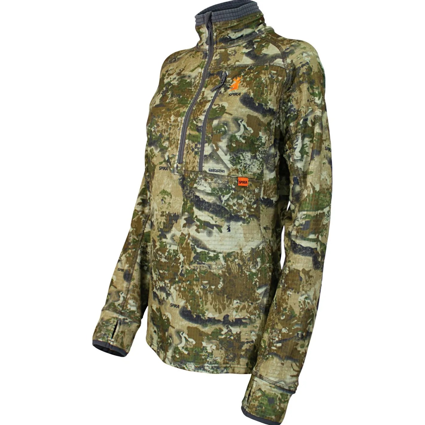 Hot Spika Gridfleece Top Damen (Biarri Camo)