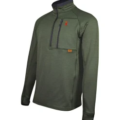 Spika Angelpullover & -Strickjacken<Gridfleece Top Herren (Performance Olive)