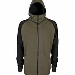 Spika Outdoor- & Angel-Jacken<Microfleece Zip–Through Herren (Olive Summit)
