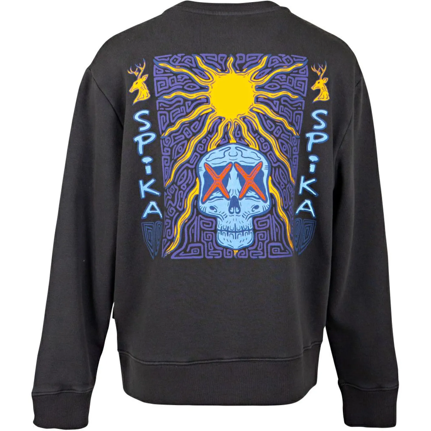 Spika Kinder-Bekleidung<New Dawn Crew Kinder (Washed Black)