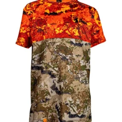 New Spika Trail T-Shirt Kinder (Biarri Blaze)