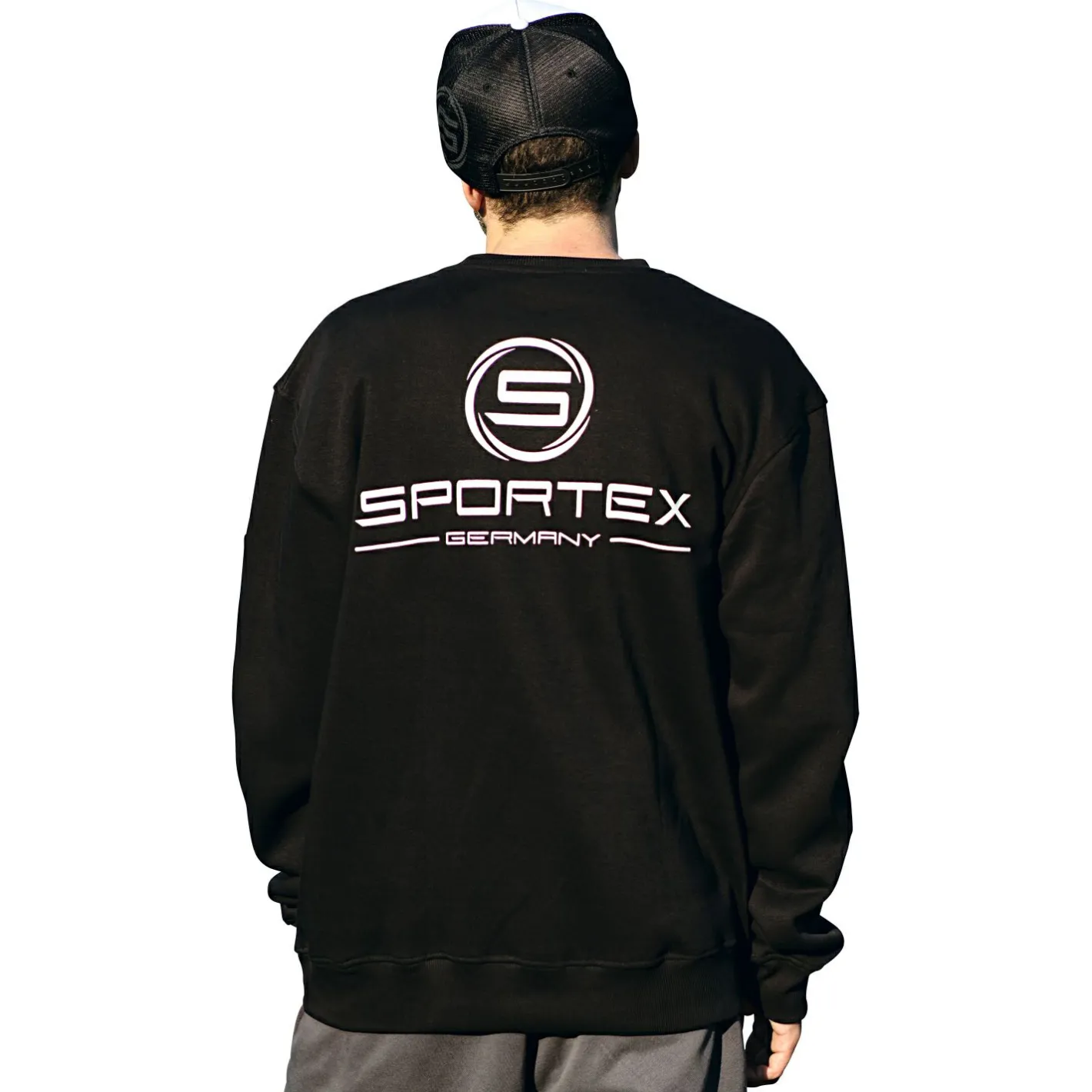 Best Sportex Crew Neck Shirt Herren (Black)