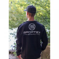 Best Sportex Crew Neck Shirt Herren (Black)