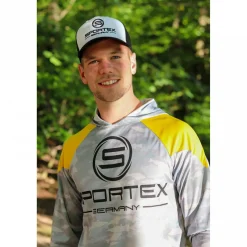 Hot Sportex UPF-50 Shirt Herren (Yellow/Grey)