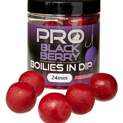 Starbaits Karpfenfutter|Karpfenfutter·Boilies & Popup Boilies<Pro Boilies in Dip (Black Berry)