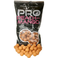 Starbaits Karpfenfutter|Karpfenfutter·Boilies & Popup Boilies<Pro Boilies (Peach & Mango)