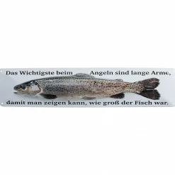 Hot Straßenschild (Das Wichtigste beim Angeln...)