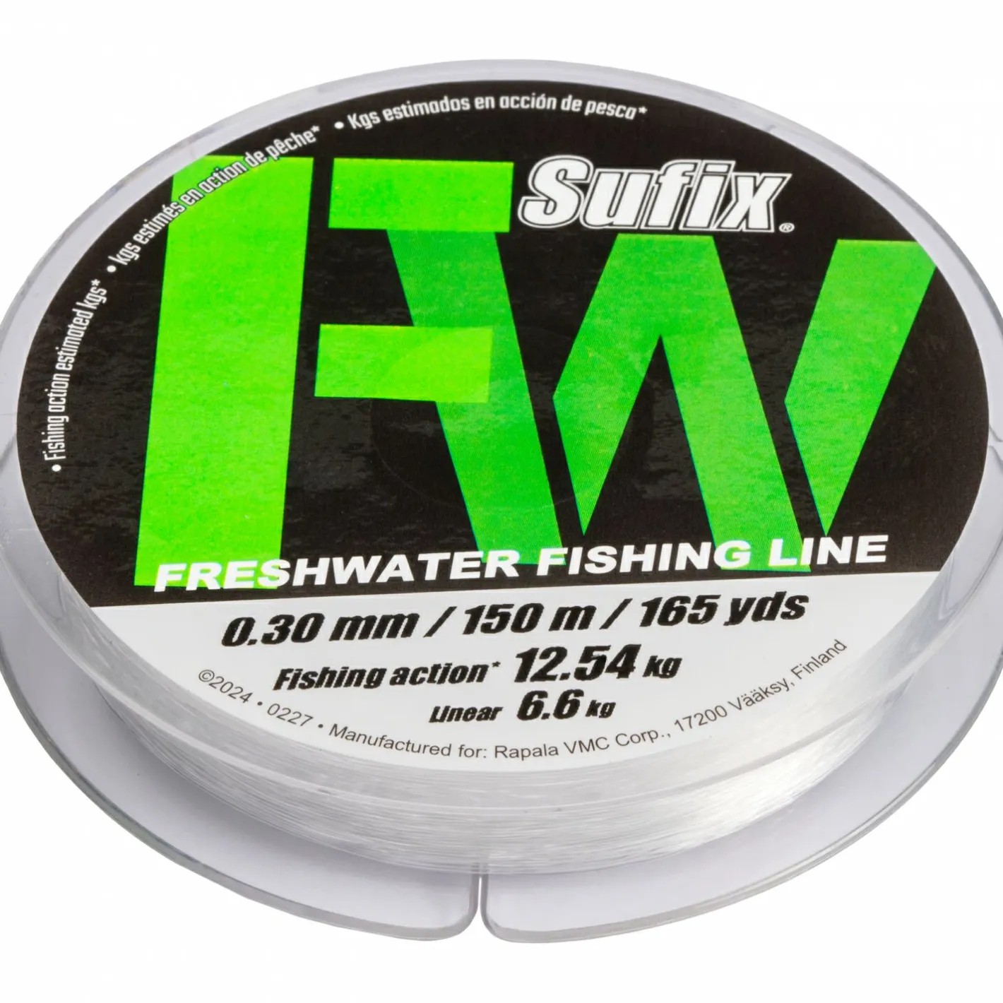 Sufix Monofile Schnüre<FW MONO (150 m, clear)