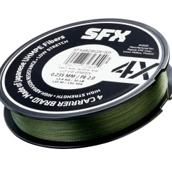 Clearance Sufix Geflechtschnur SFX 4 Carrier Braid (Lo-Vis Green, 135 m)