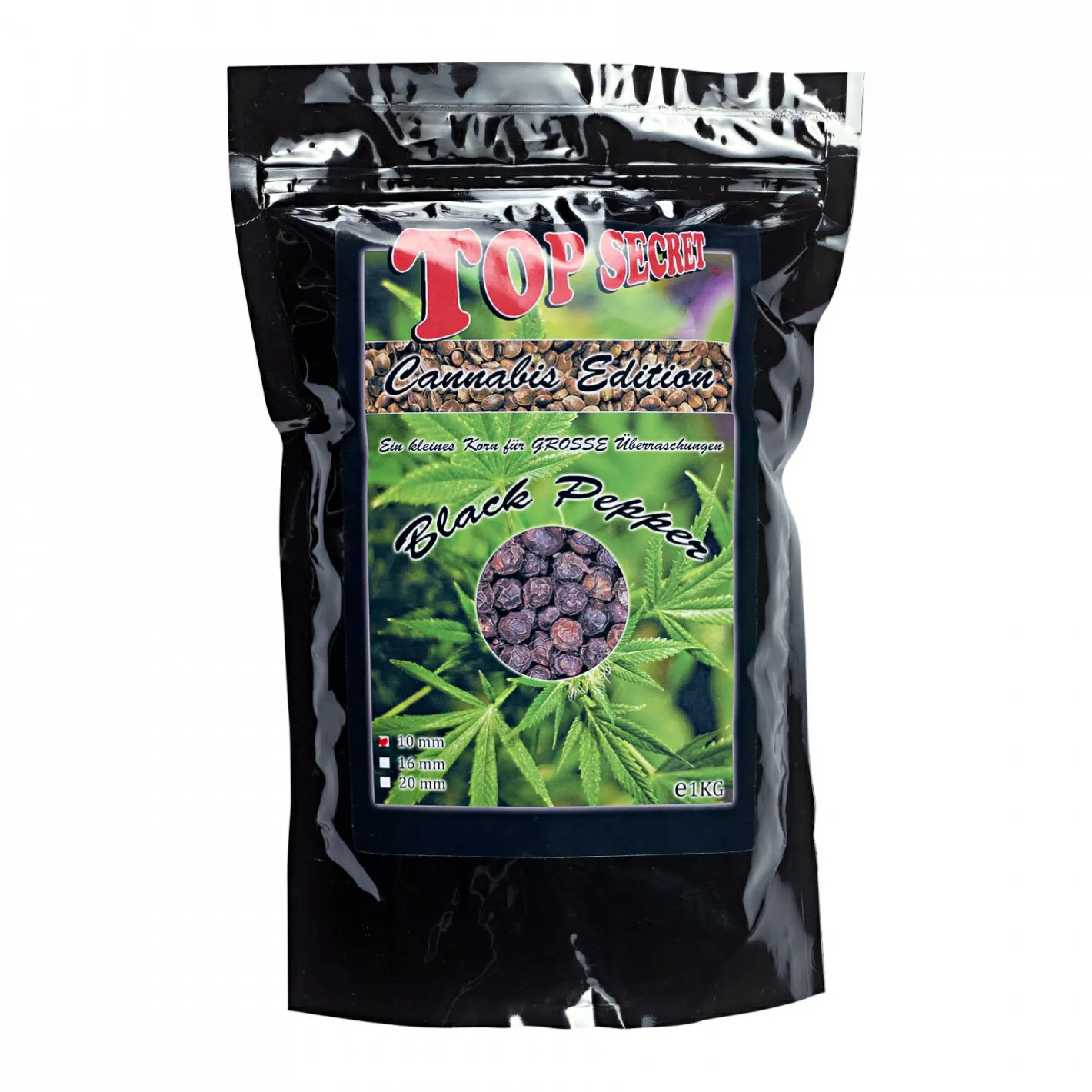 Top Secret Karpfenfutter·Boilies & Popup Boilies|Karpfenfutter<Boilies Cannabis Edition (Pineapple)