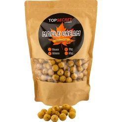 Top Secret Karpfenfutter·Boilies & Popup Boilies|Karpfenfutter<Boilies Maple Cream