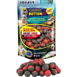 Trendex Karpfenfutter·Boilies & Popup Boilies|Karpfenfutter<Bi-Color Boilies Bottom Plus (Halibut-Garlic)