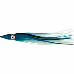 Trendex Meeresköder ·Angelzubehör Norwegen|Meeresköder<UV-aktiver Oktopus (blau/weiß)
